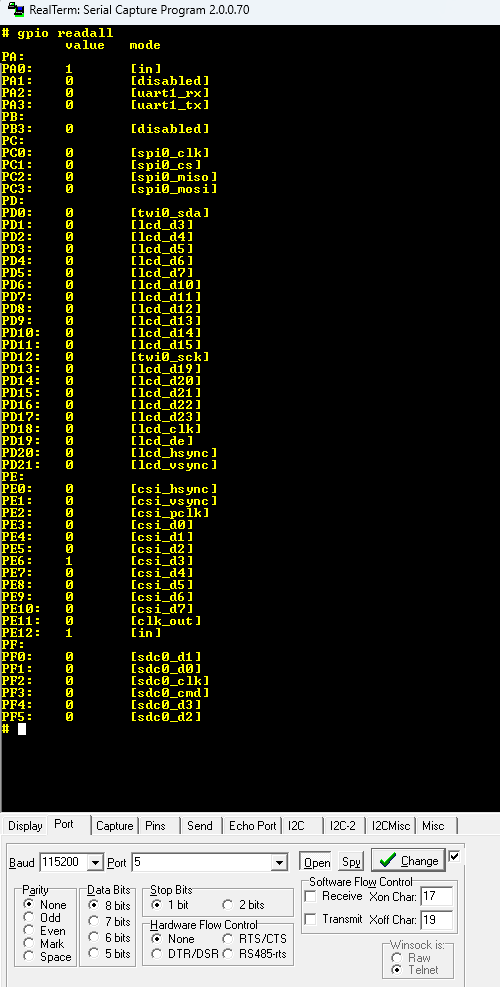 看看都有啥 GPIO